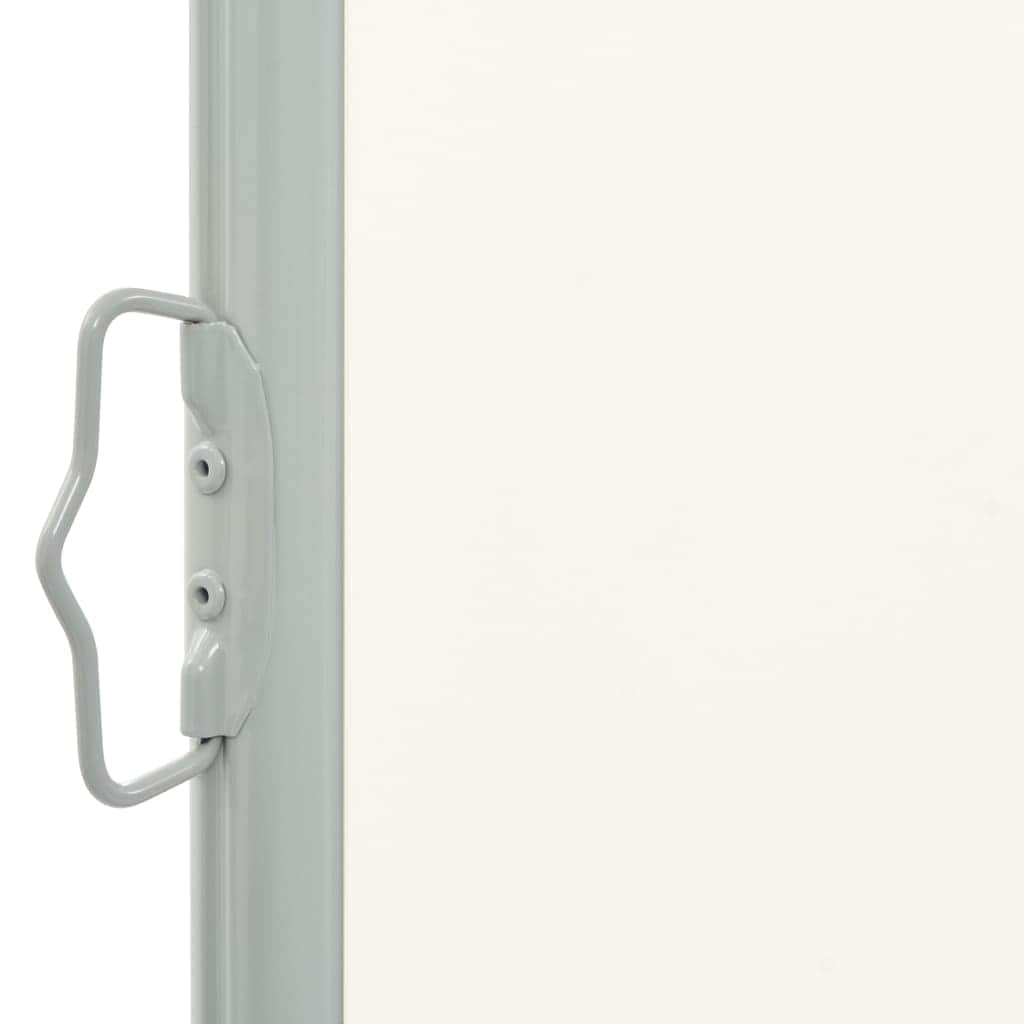 Patio Retractable Side Awning, Cream - Simple deals