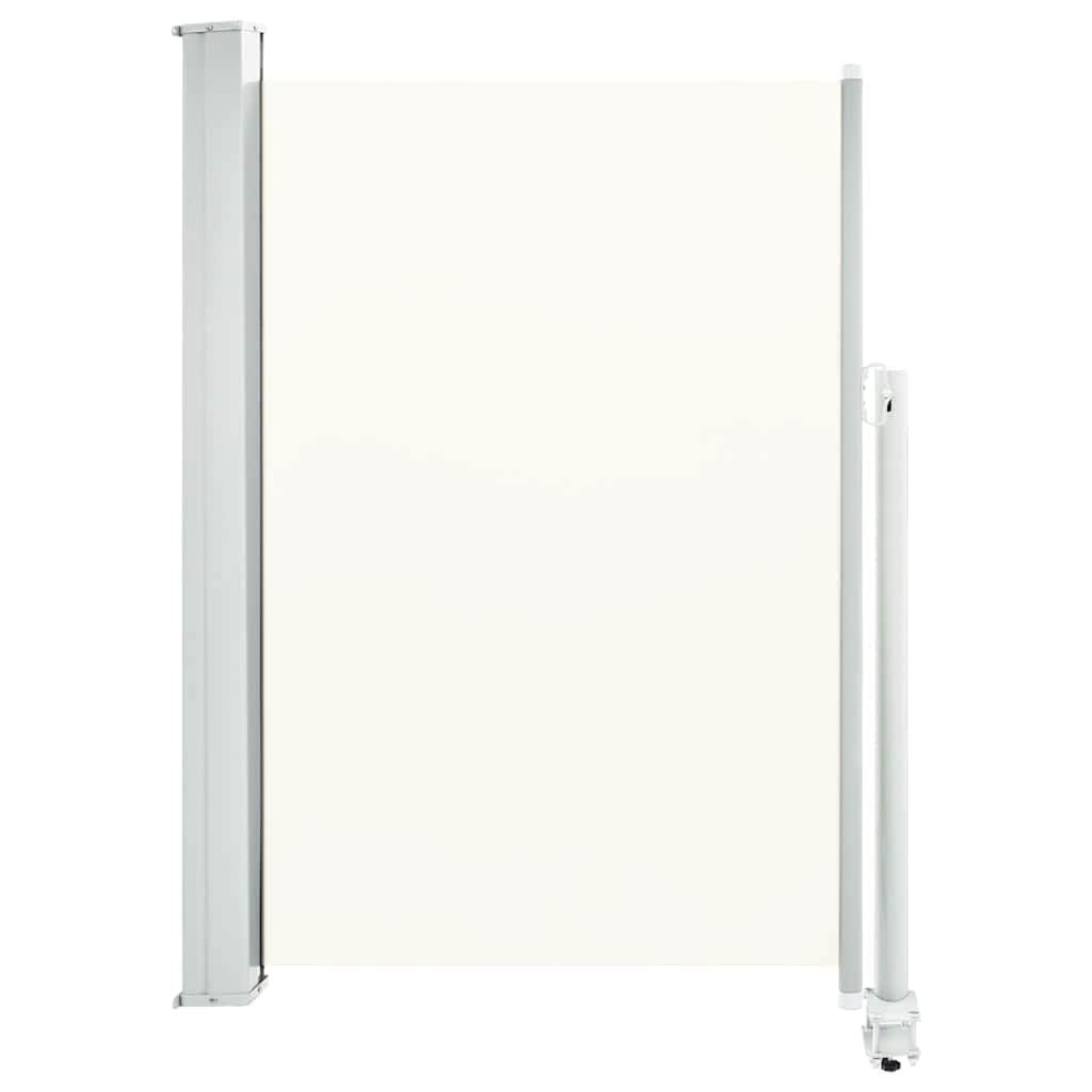 Patio Retractable Side Awning Cream - Simple deals
