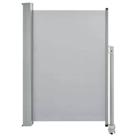 Patio Retractable Side Awning-Grey