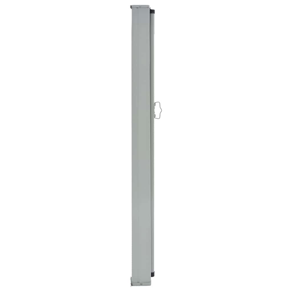 Patio Retractable  Side Awning Grey