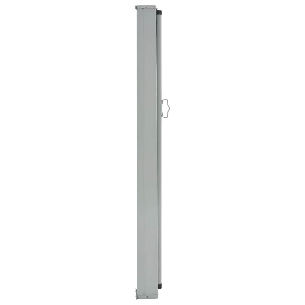 Patio Retractable Side Awning - Grey - Simple deals