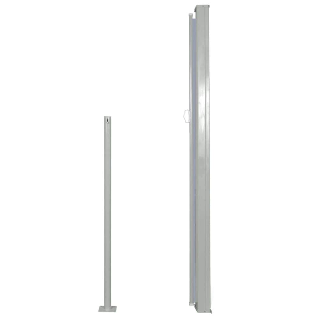 Patio Retractable Side Awning Grey - Simple deals
