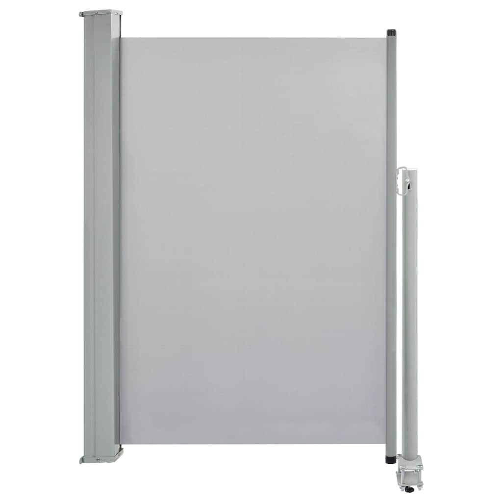 Patio Retractable Side Awning - Grey - Simple deals