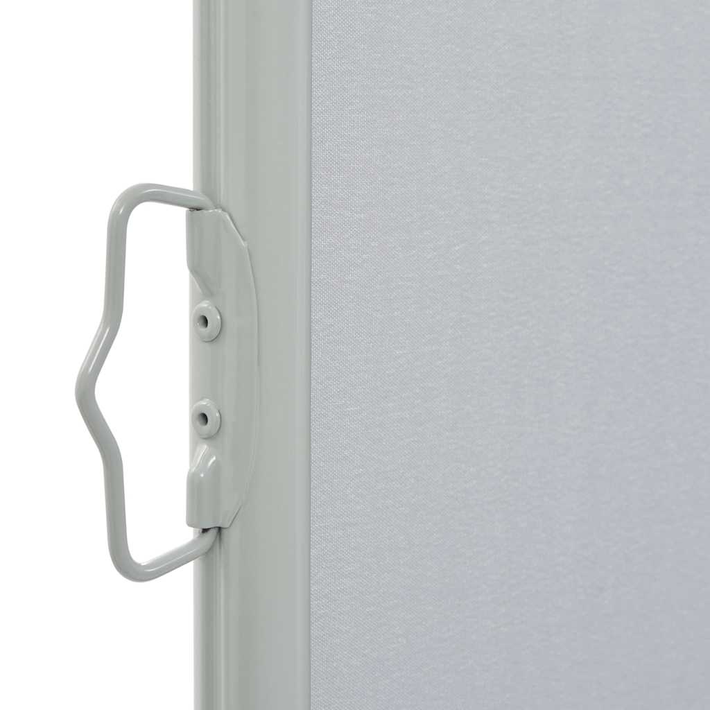 Patio Retractable Side Awning - Grey - Simple deals