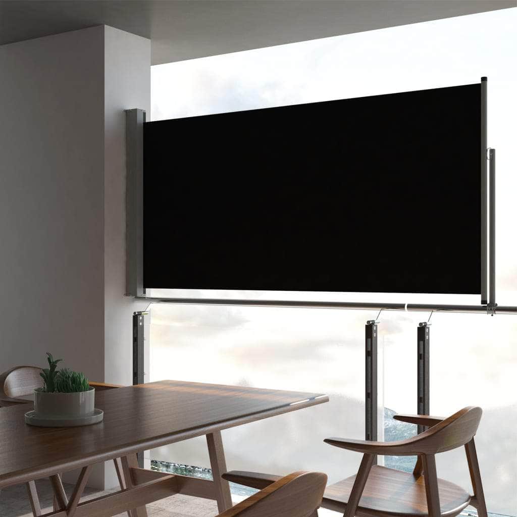 Patio Retractable Side Awning Polyester: 100% - Simple deals