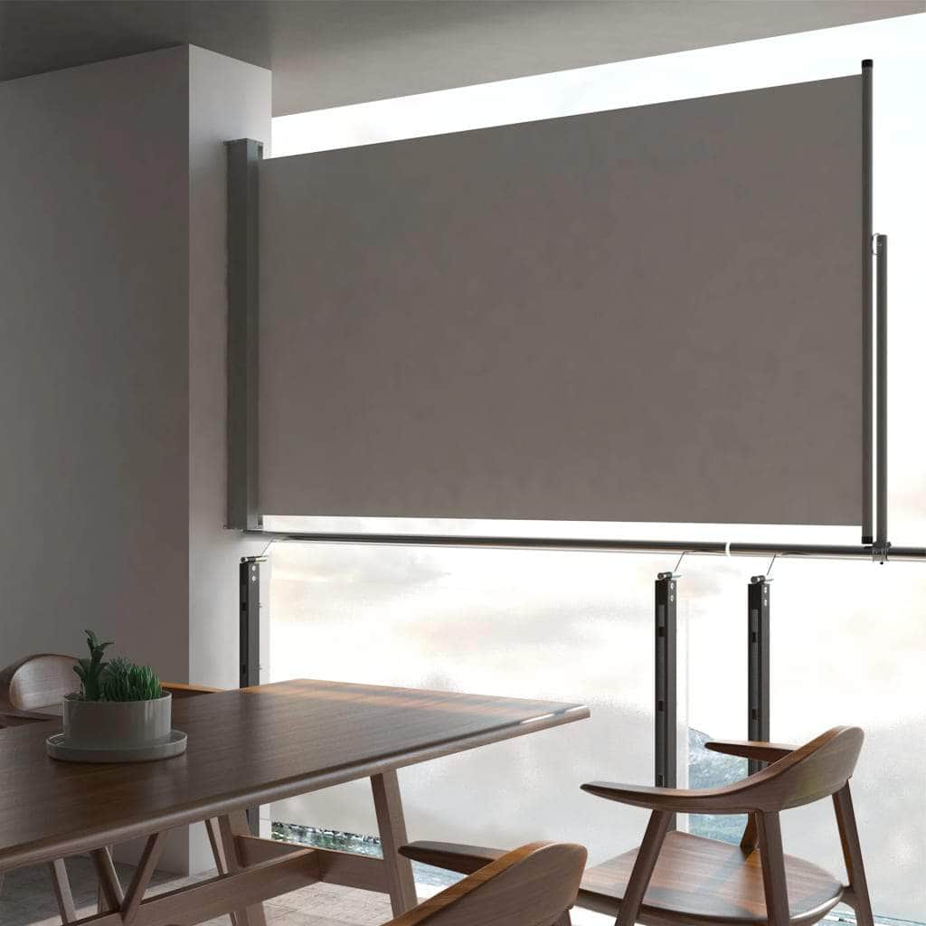 Patio Side Awning Grey - Simple deals