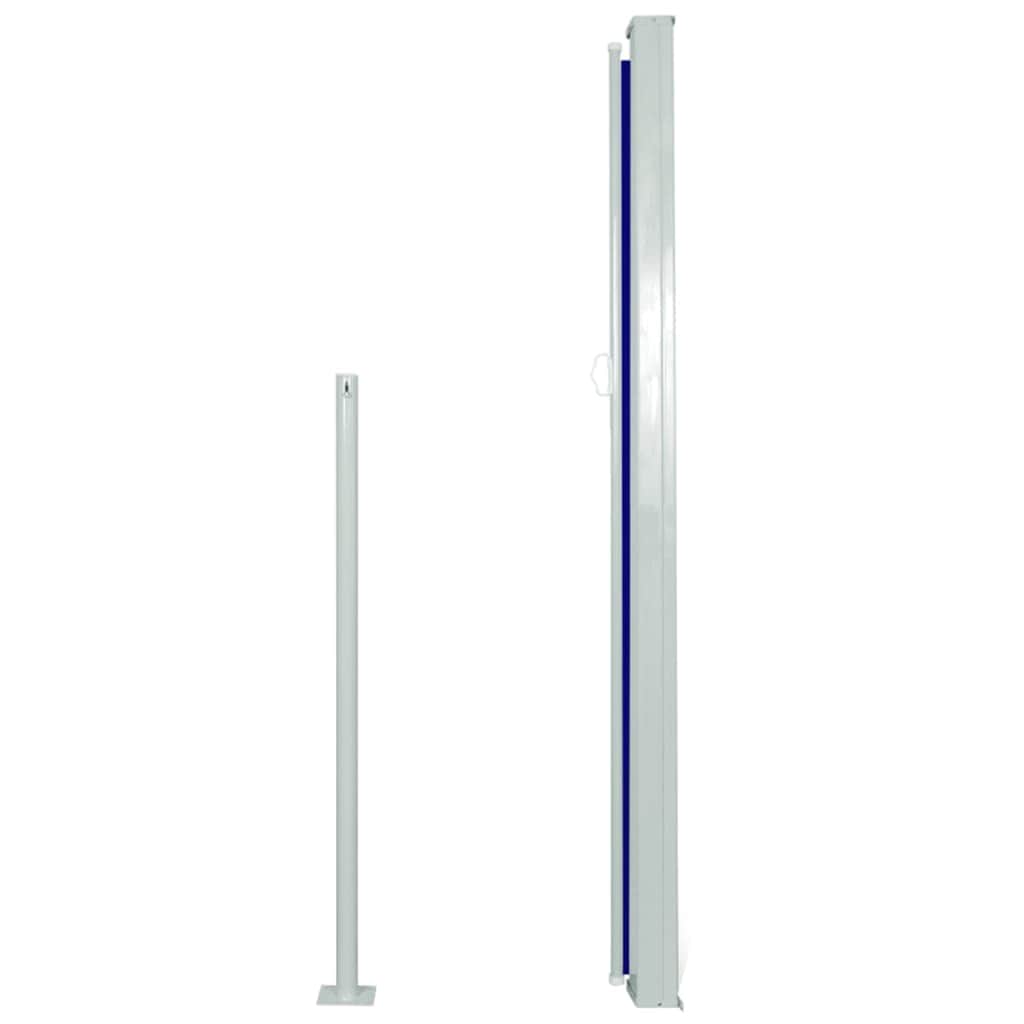 Patio Terrace Side Awning Blue - Simple deals