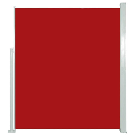 Patio Terrace Side Awning - Red