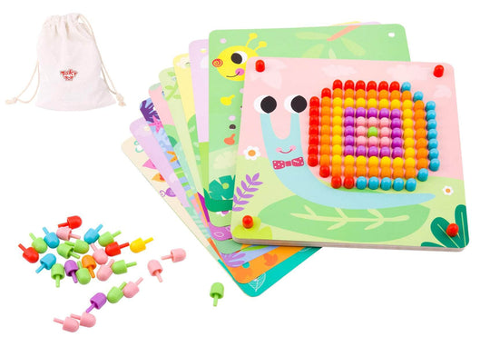 Pattern Pegs - Small - Age: 3 Years
