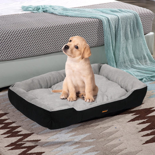 Pet Bed Dog Beds Bedding Mattress M Black Medium - Mat Cushion Soft Pad