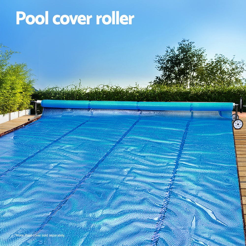 Pool Cover Roller 6.55m Adjustable Swimming Pool Solar Blanket Reel with Pool Covers & Accessories - photo 8