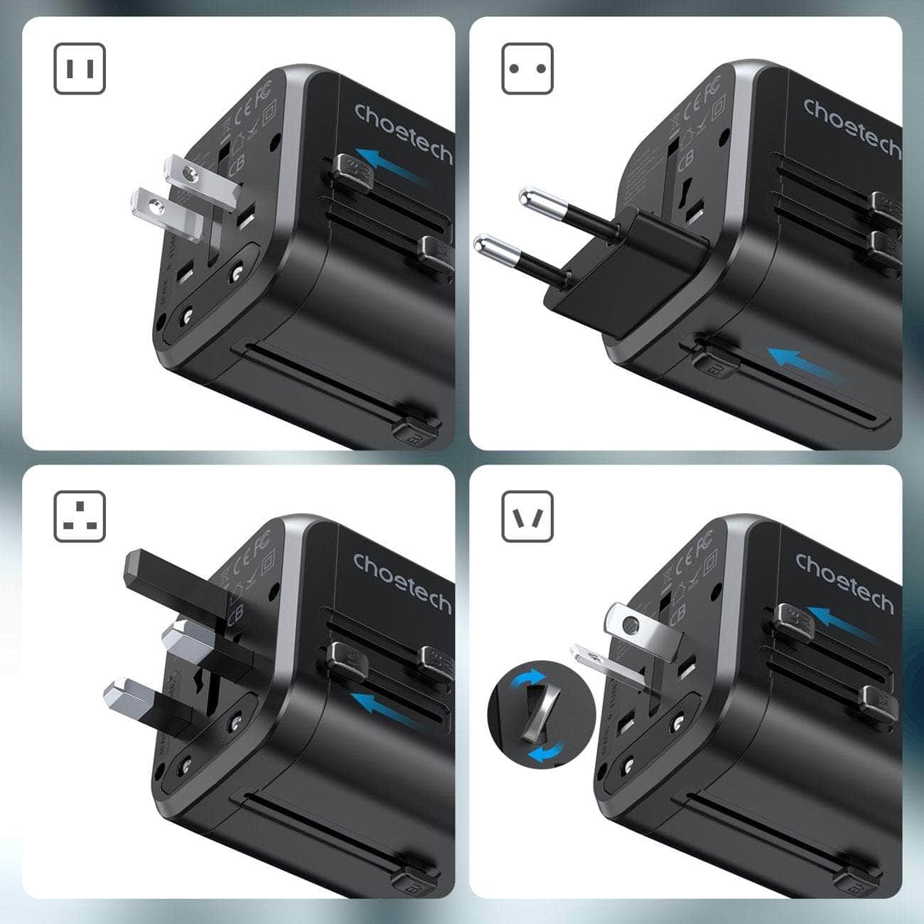 Pd5008 30W Fast Gan Travel Charger