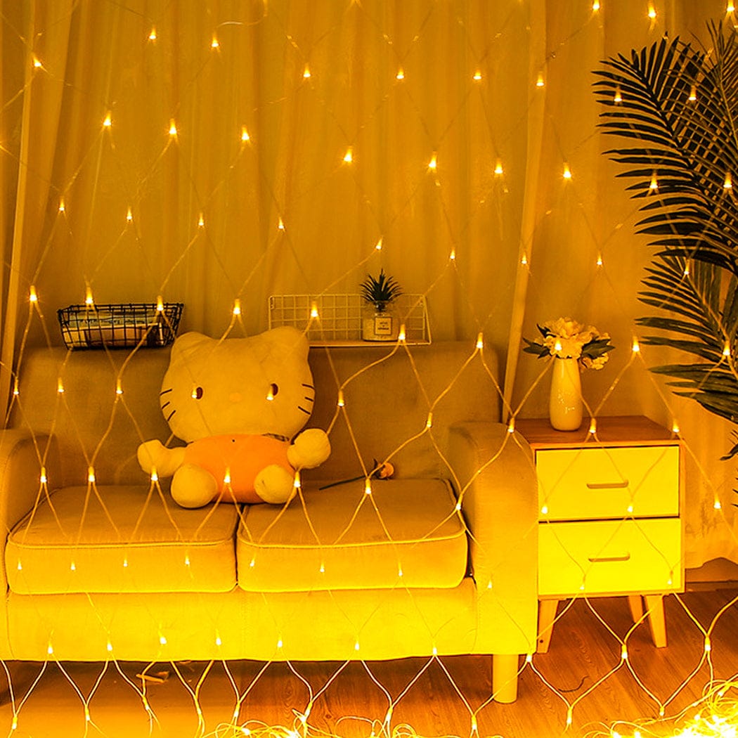 String Fairy Light Party - 300LED Christmas Net Lights Mesh