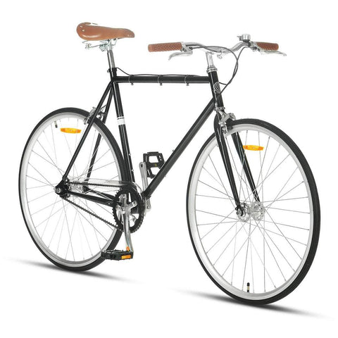 Pearl Black Fixie: Sleek 53cm Bikes for Stylish Rides