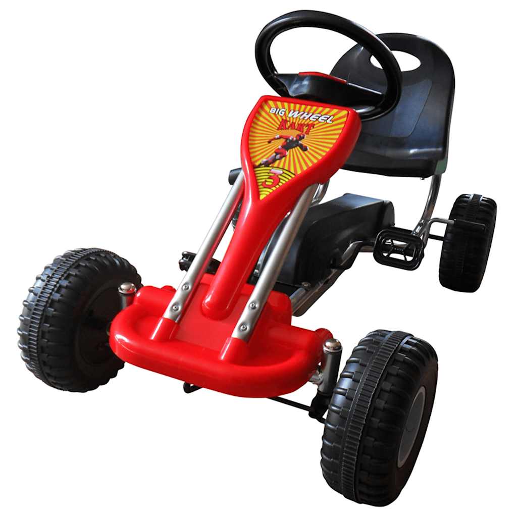 Pedal Go Kart Red - Push & Pedal Riding Vehicles