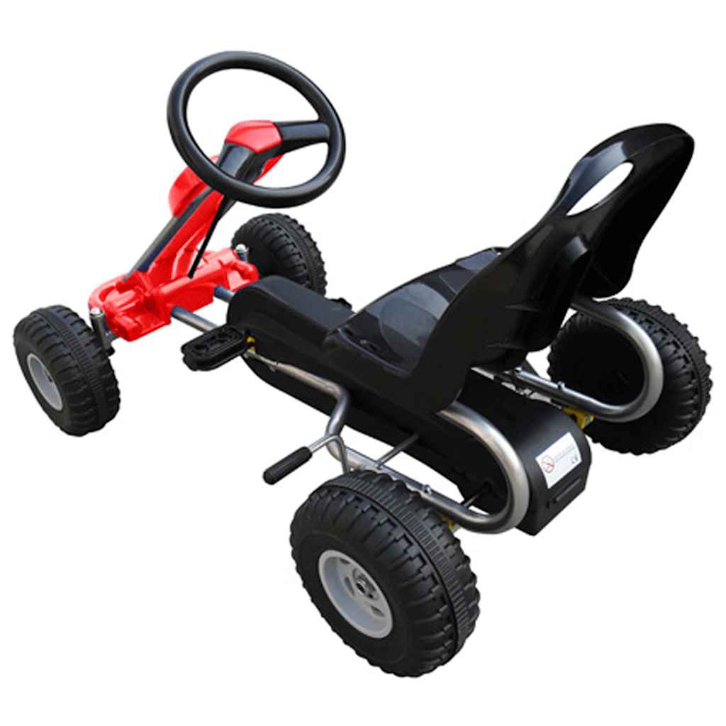 Push & Pedal Riding Vehicles - Pedal Go Kart Red