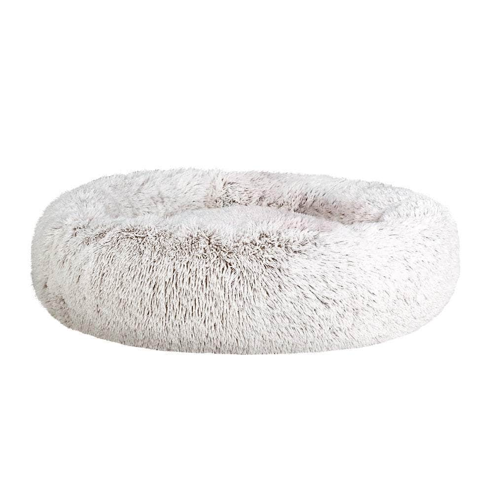 Pet Bed Large 90cm White Sleeping Comfy Cave Washable