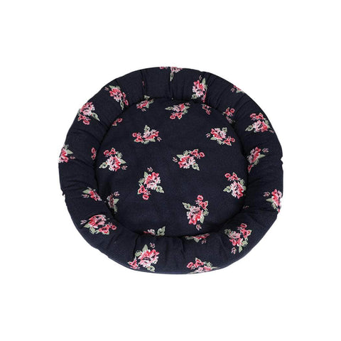 Pet Bed Washable Dog Calming Round Kennel Summer Outdoor