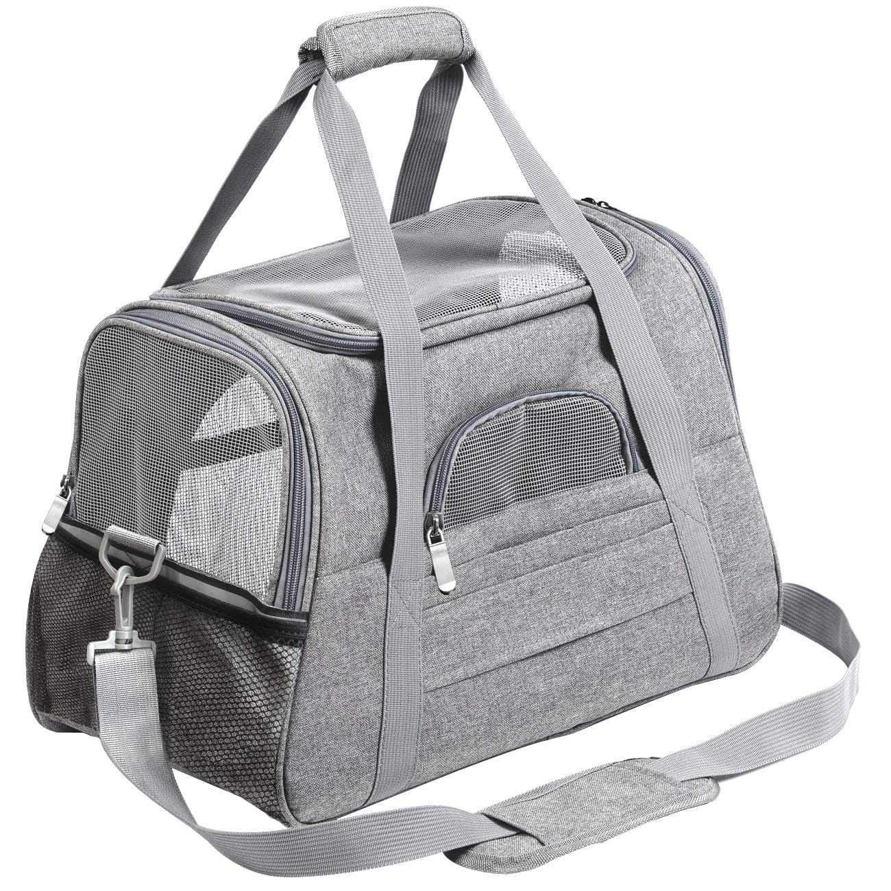 Pet Carrier Bag Travel Bag For Cats And Small Dogs Cozy Bed, Shoulder Strap | Cat Carriers & Crates - photo 11