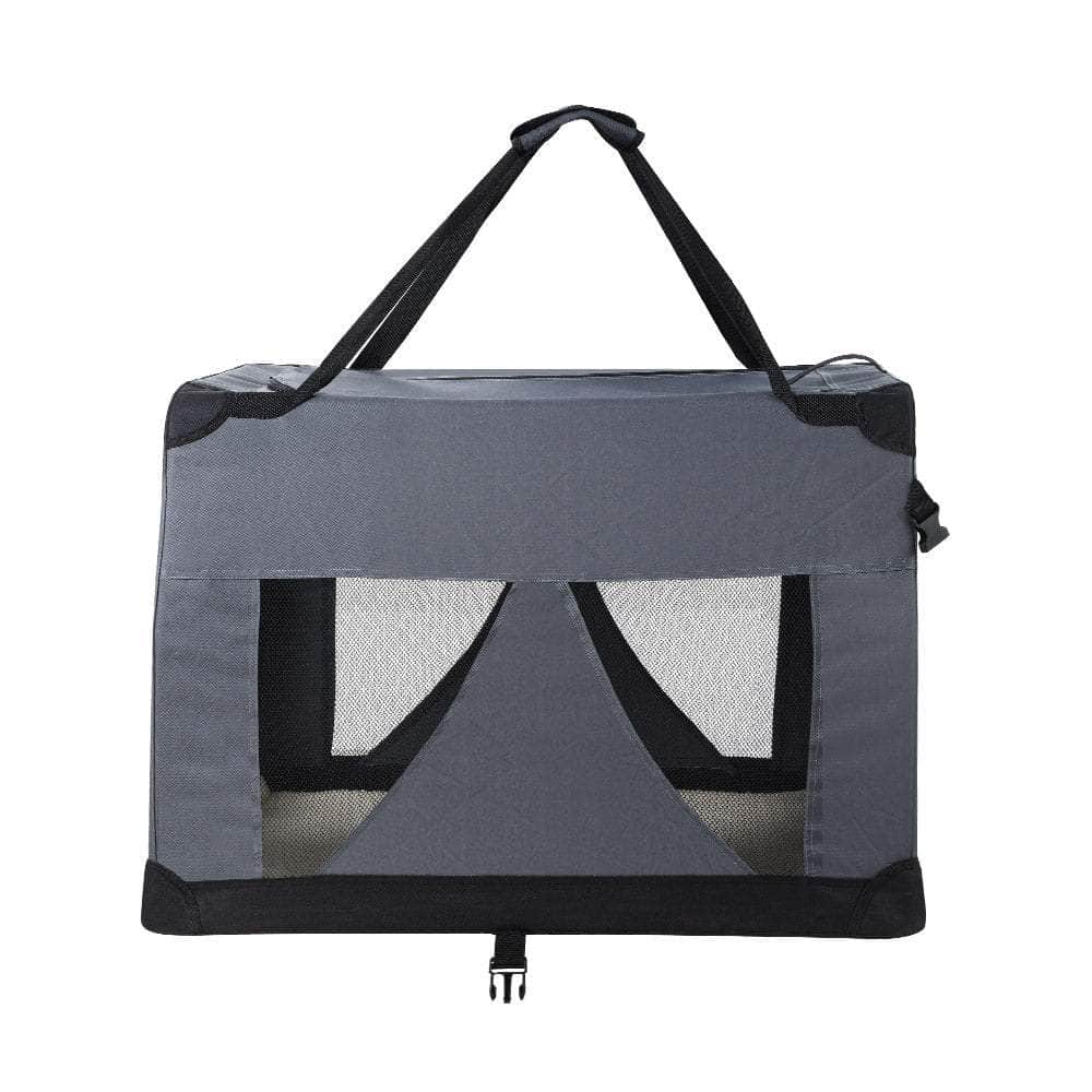 Pet Carrier Soft Crate Dog Cat Travel 60x42CM Portable Foldable Car M