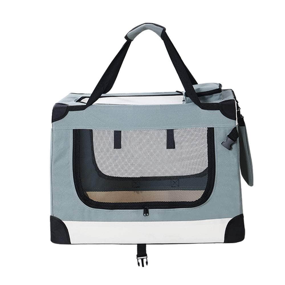Pet Carrier Soft Crate Dog Cat Travel 70x52CM Portable Foldable Car Large