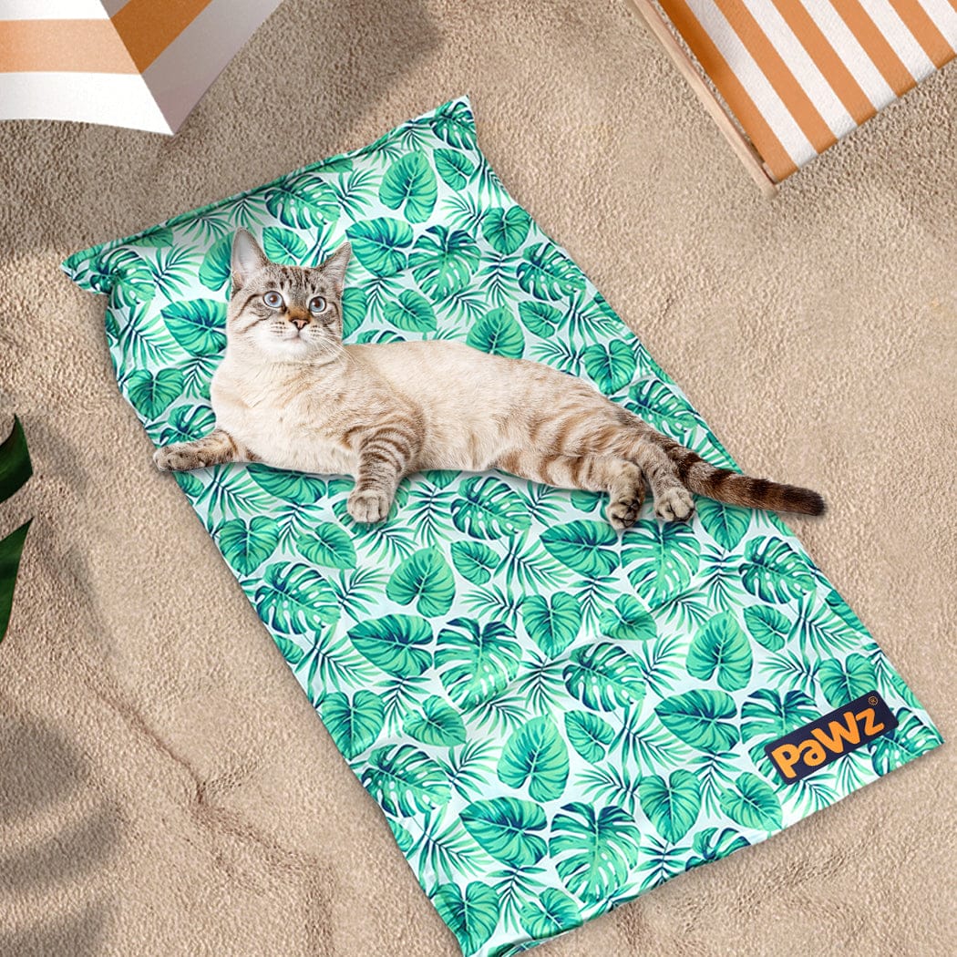 Pet Cooling Mat Cat Dog Gel Non-Toxic Small with Bed Pillow Sofa Self
