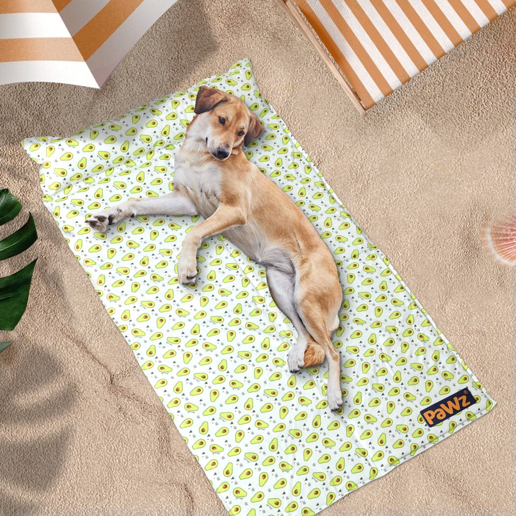 Modern Pet Cooling Mat Cat Dog Gel Non-Toxic Large with Bed Pillow Sofa Self
