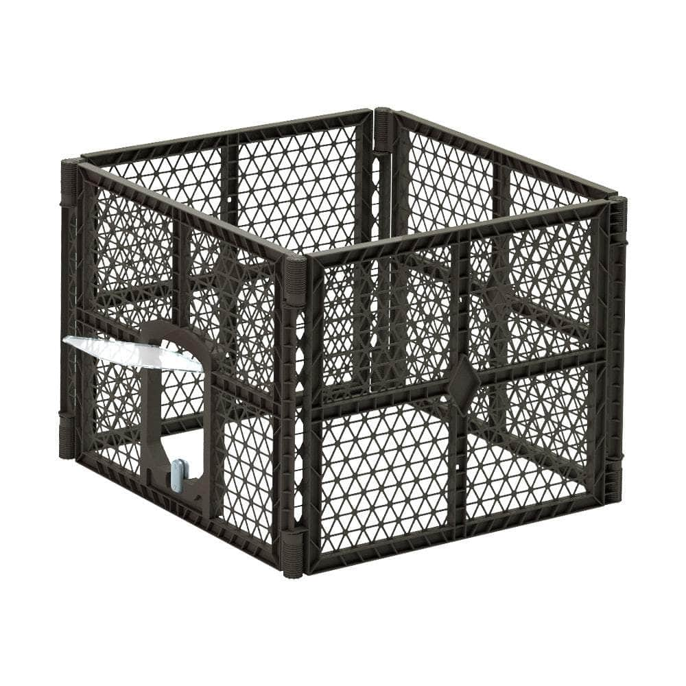 Pet Dog Playpen Enclosure 4 Panel Fence Puppy Cage Plastic Play Pen Fold