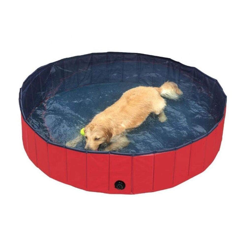 Pet Pool 160Cm*30Cm Red Xxl