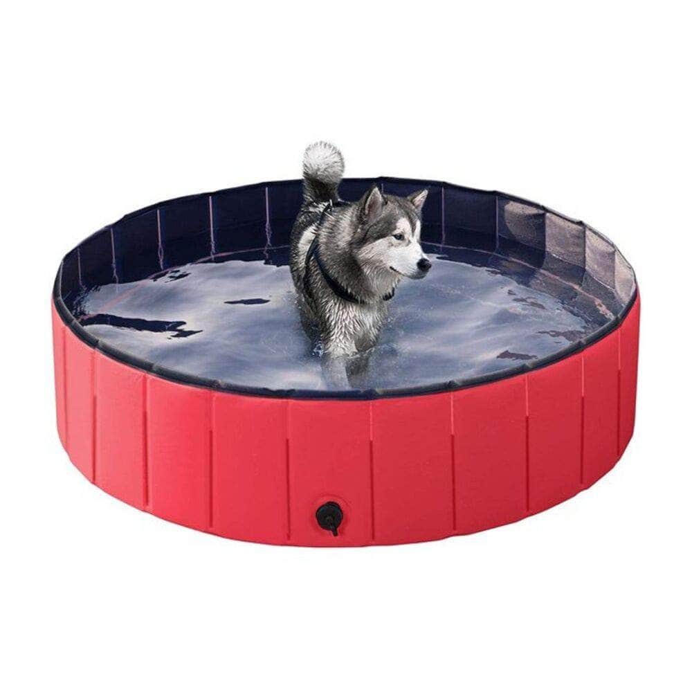 Pet Pool 160Cm*30Cm Red Xxl