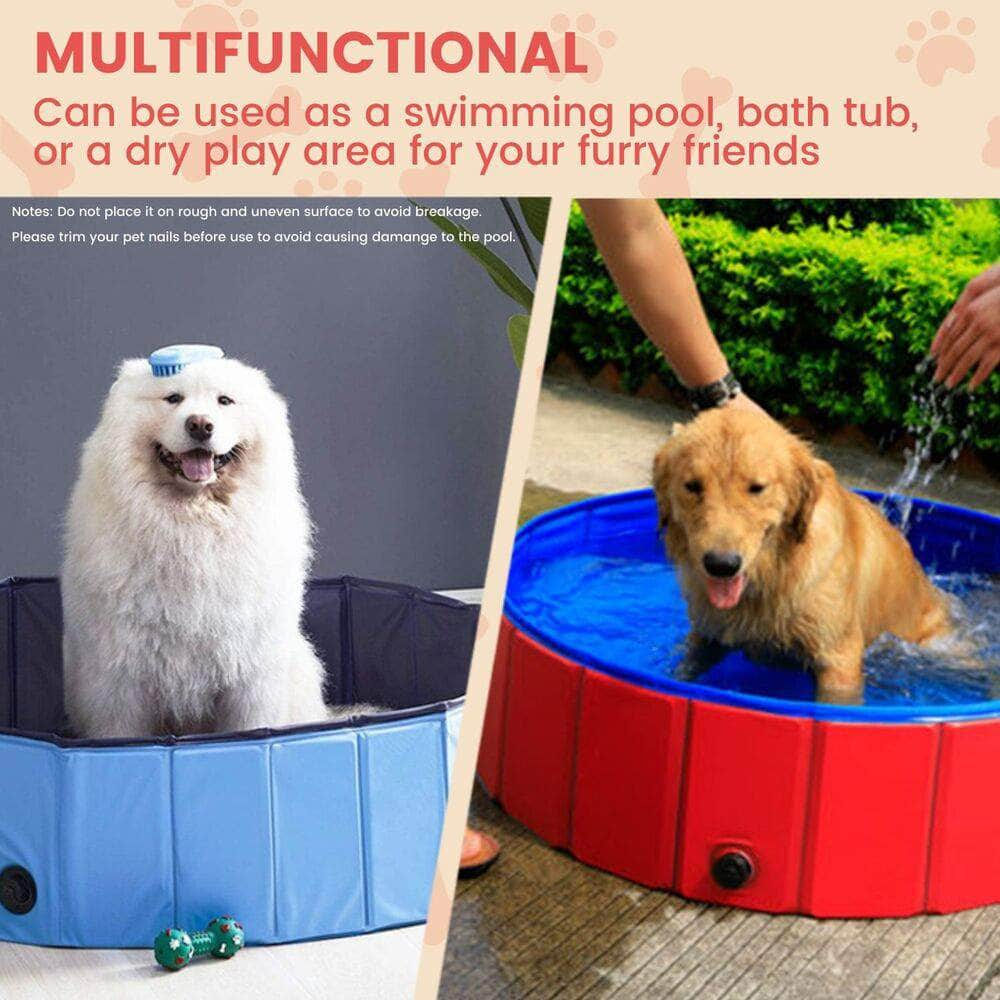 Pet Pool 160Cm*30Cm Xxl Blue