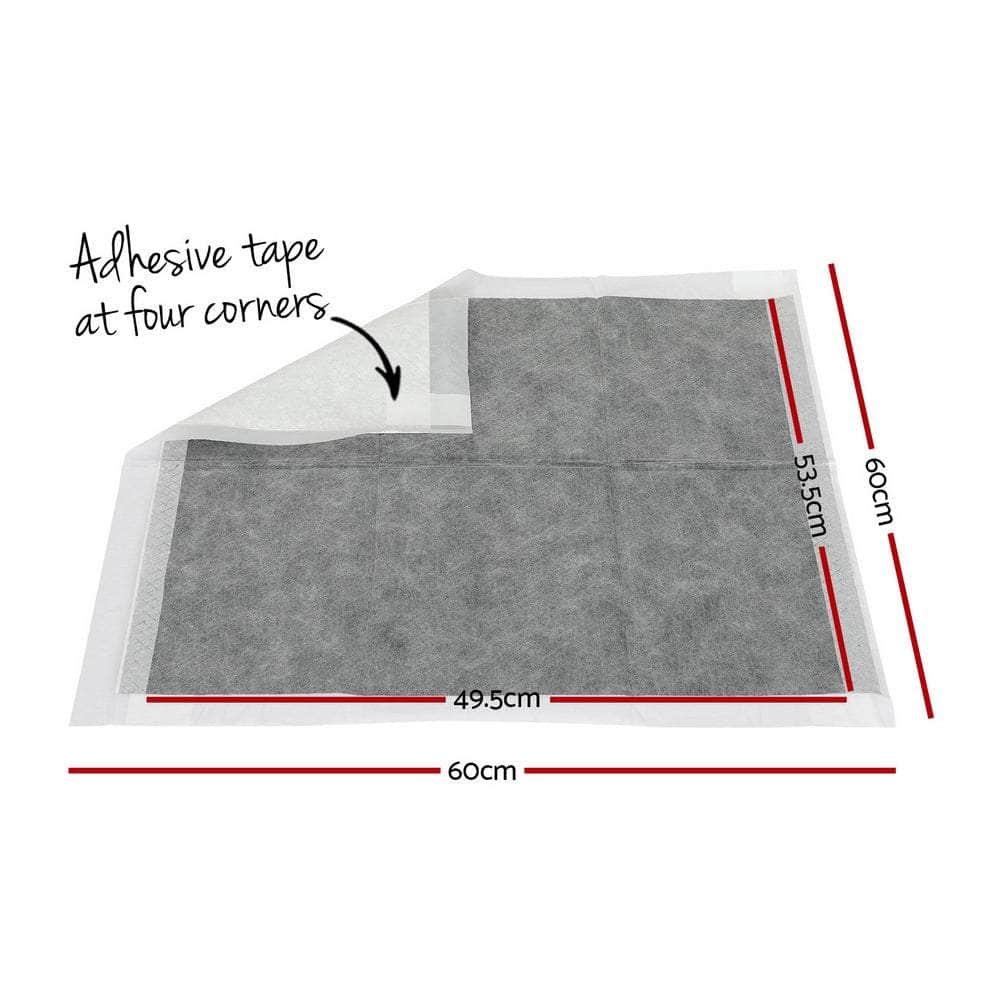 Pet Training Pads 400Pcs 60X60Cm Puppy Dog Toilet Pee Indoor Super Absorbent Grey
