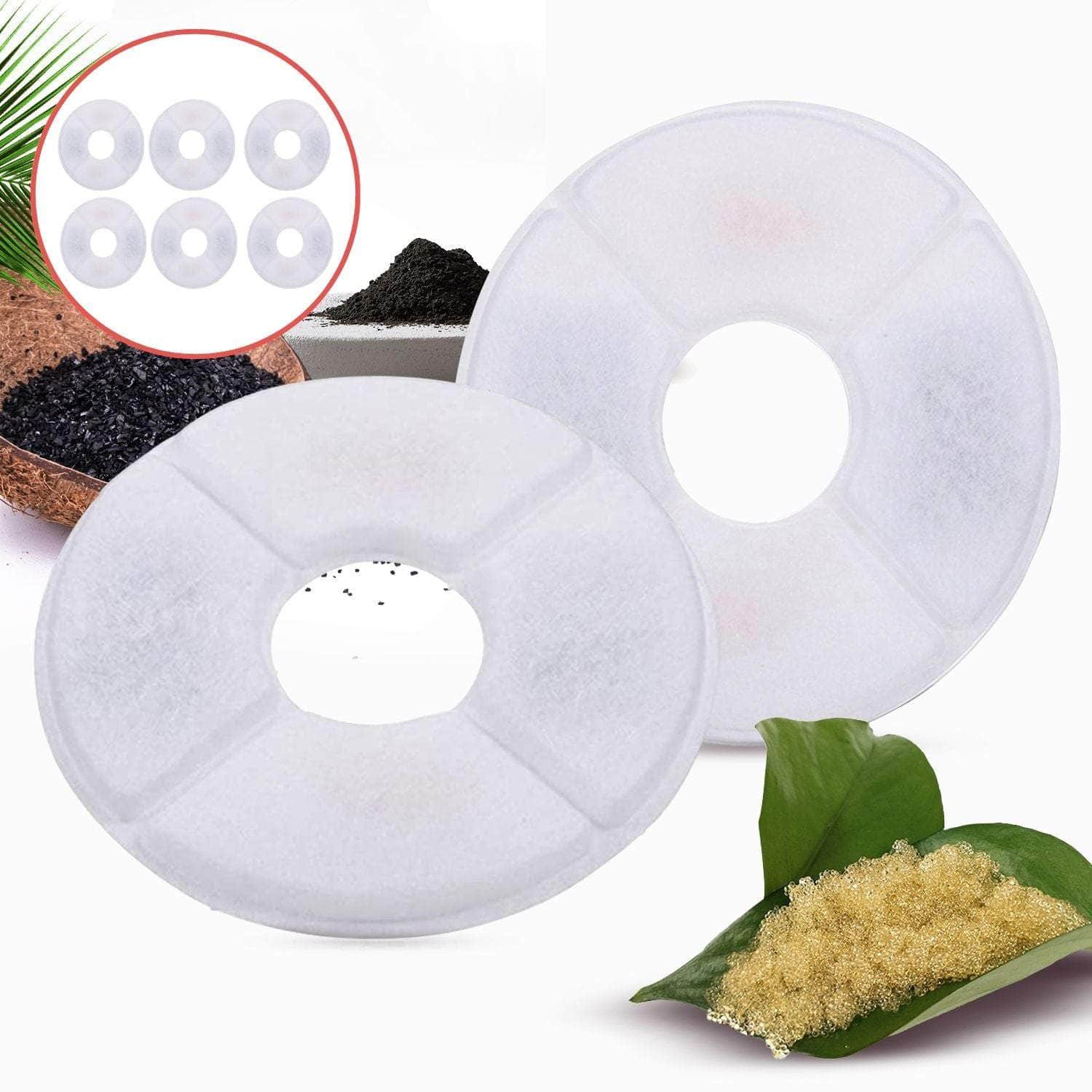 Pet Water Fountain 2.4 Filter 6Pcs Per Pack