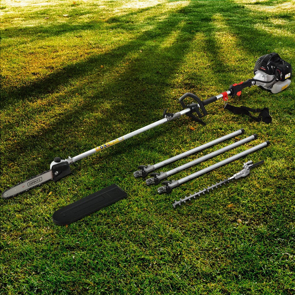 Petrol Pole Chainsaw Hedge Trimmer Pruner Chain Saw Brush Cutter 2 IN 1 with Chainsaws - photo 8