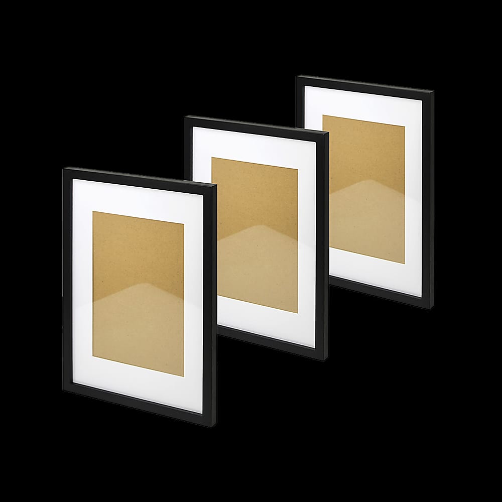 Photo Frames Collage Black A3 Picture Frame Wall Set Home Decor 3Pcs | 3Pcs