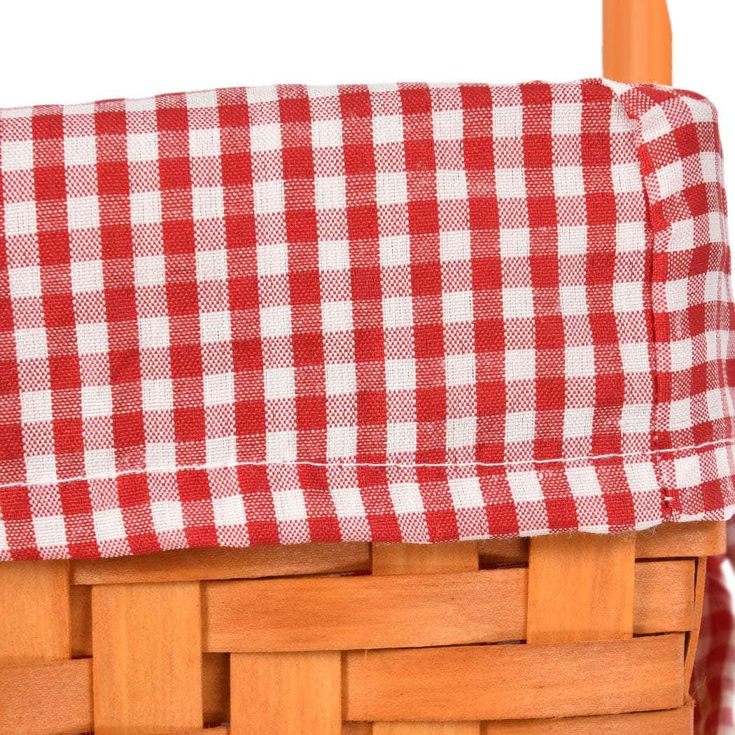 Picnic Basket Outdoor Baskets Deluxe