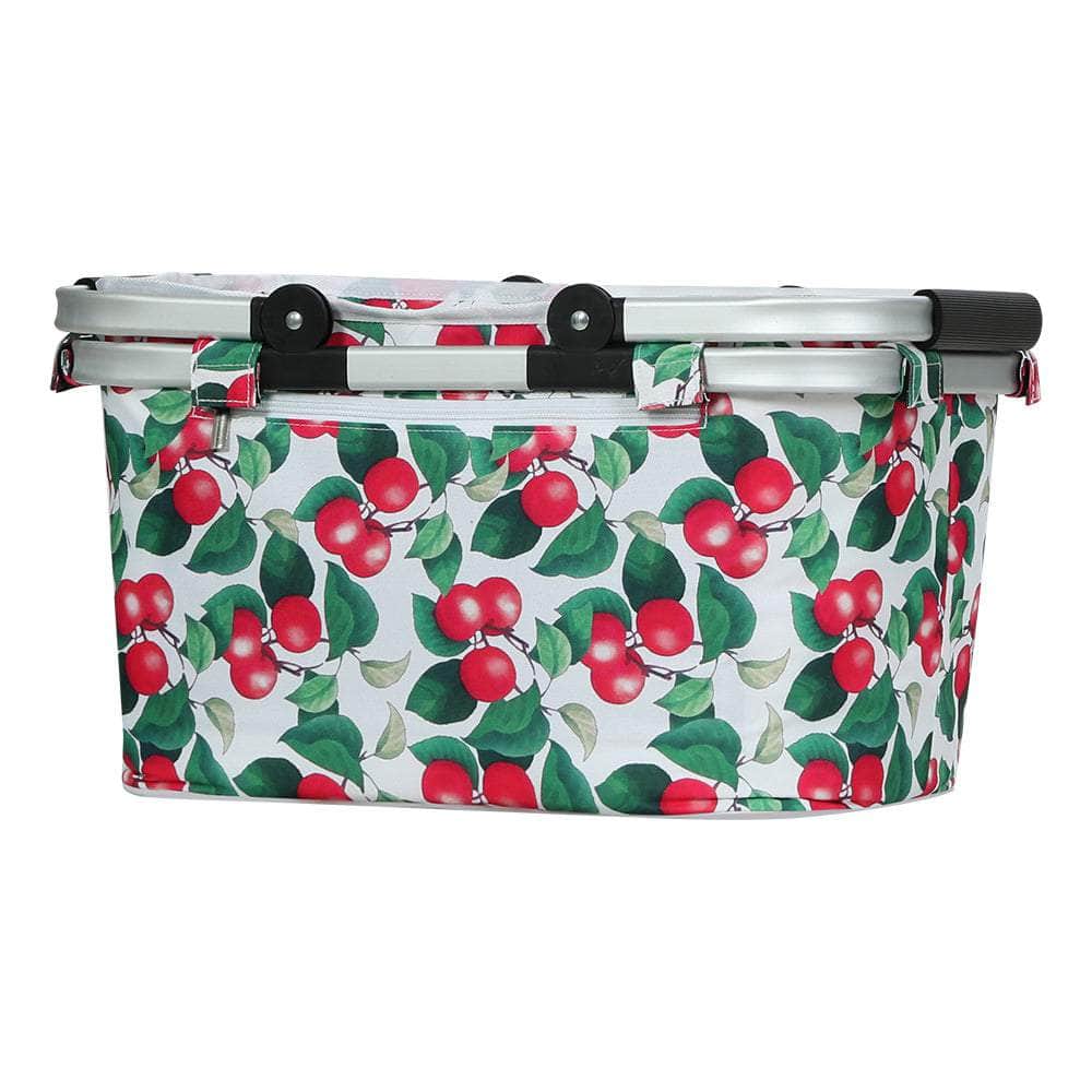 Picnic Basket Set Folding Bag Hamper Insulated Food Storage