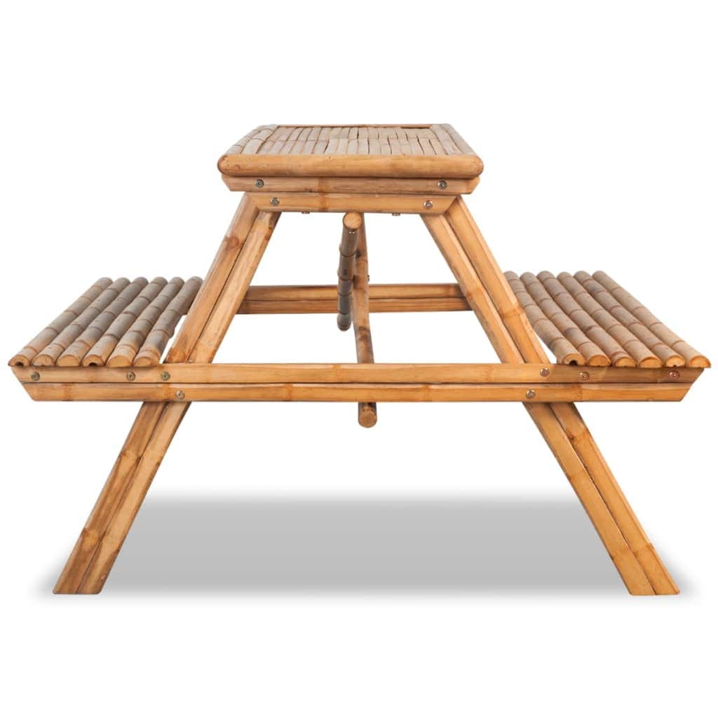 Picnic Table Bamboo | Bamboo finish