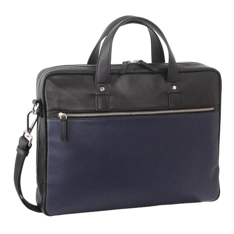 Pierre Cardin Men's Pebbled Leather 15