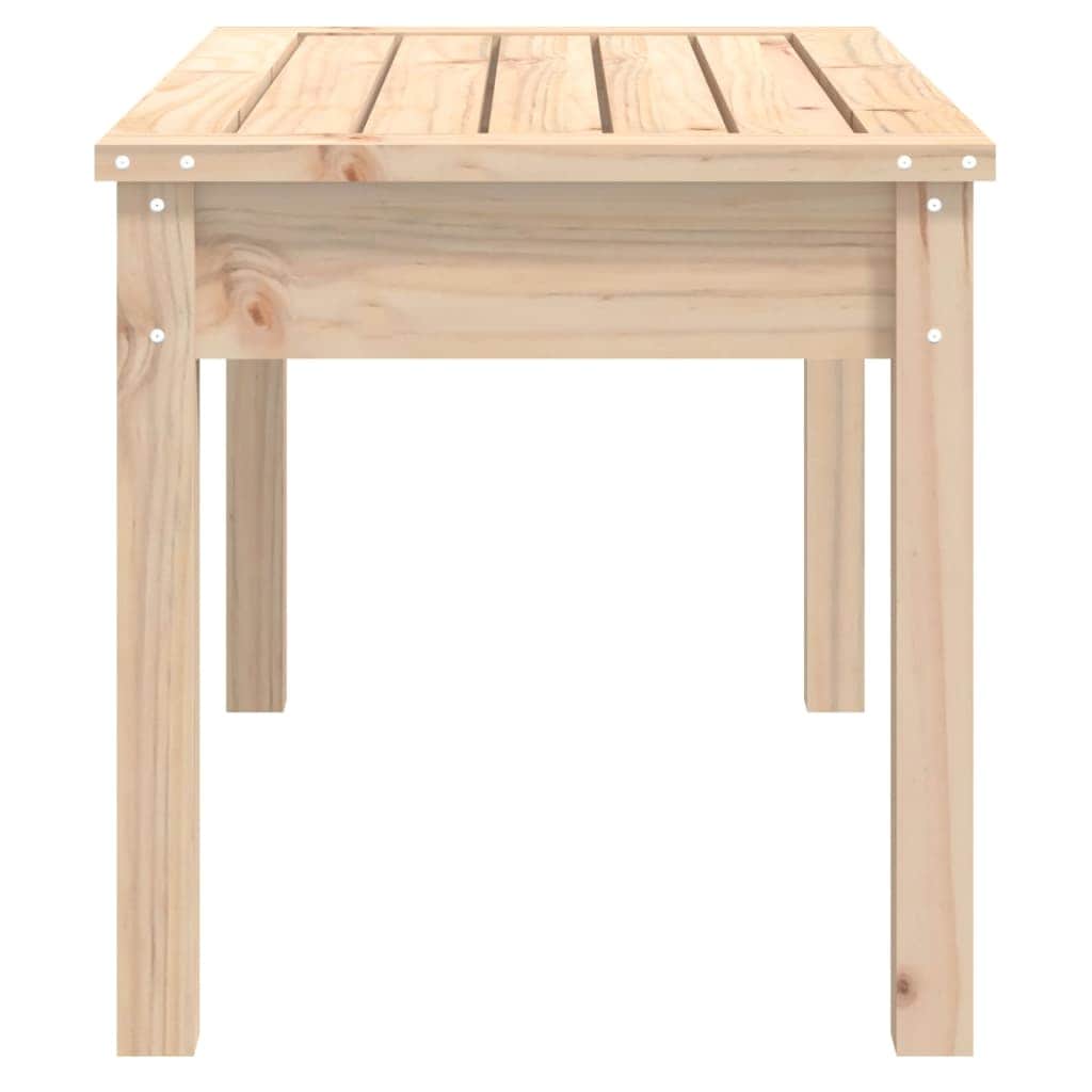 Pine Haven: Classic Solid Wood Garden Bench