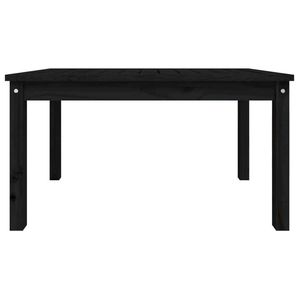 Pine Majesty Unveiled: Solid Wood Garden Table Embracing Natural Beauty