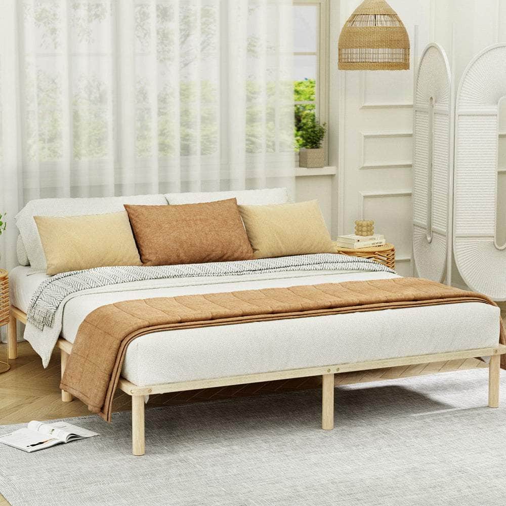 Pine Platform Series Double/Queen/King/Single Size Wooden Bed Frame