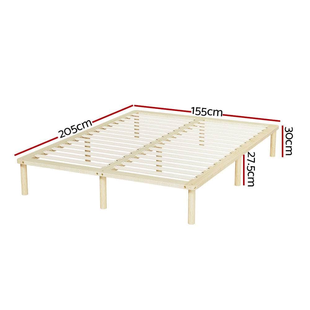 Pine Platform Series Double/Queen/King/Single Size Wooden Bed Frame