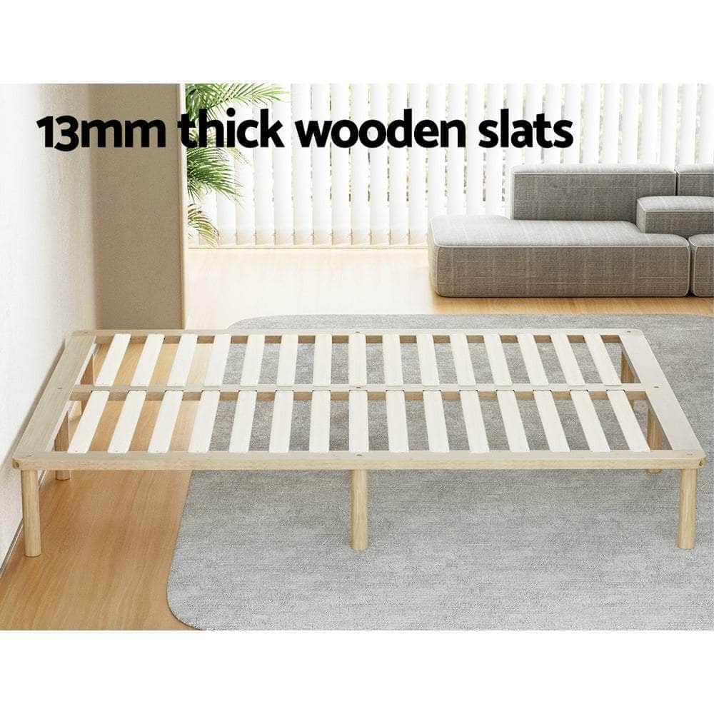 Pine Platform Series Double/Queen/King/Single Size Wooden Bed Frame