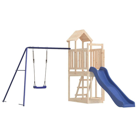 Pine Wood Playland: Slide, Swing, and Soar