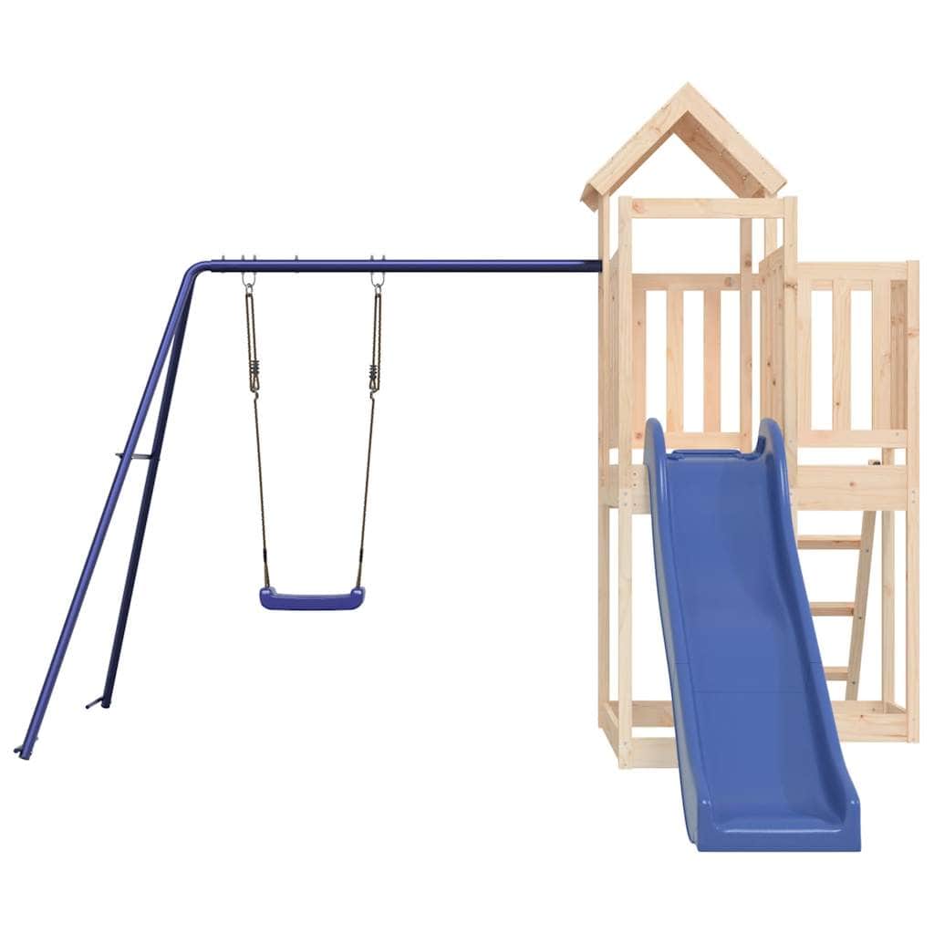 Pine Wood Playland: Slide, Swing, and Soar