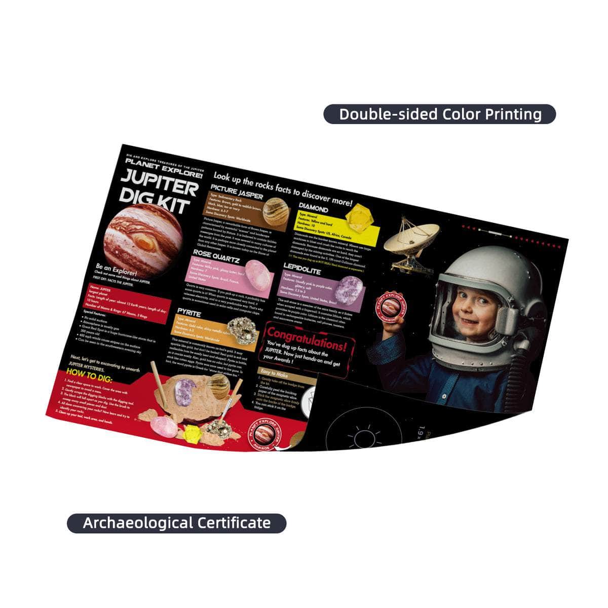 Planet explore jupiter dig kit