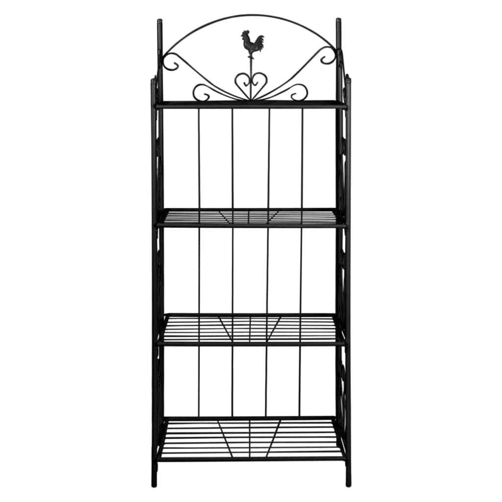 Plant Rack Square Black - Simple deals