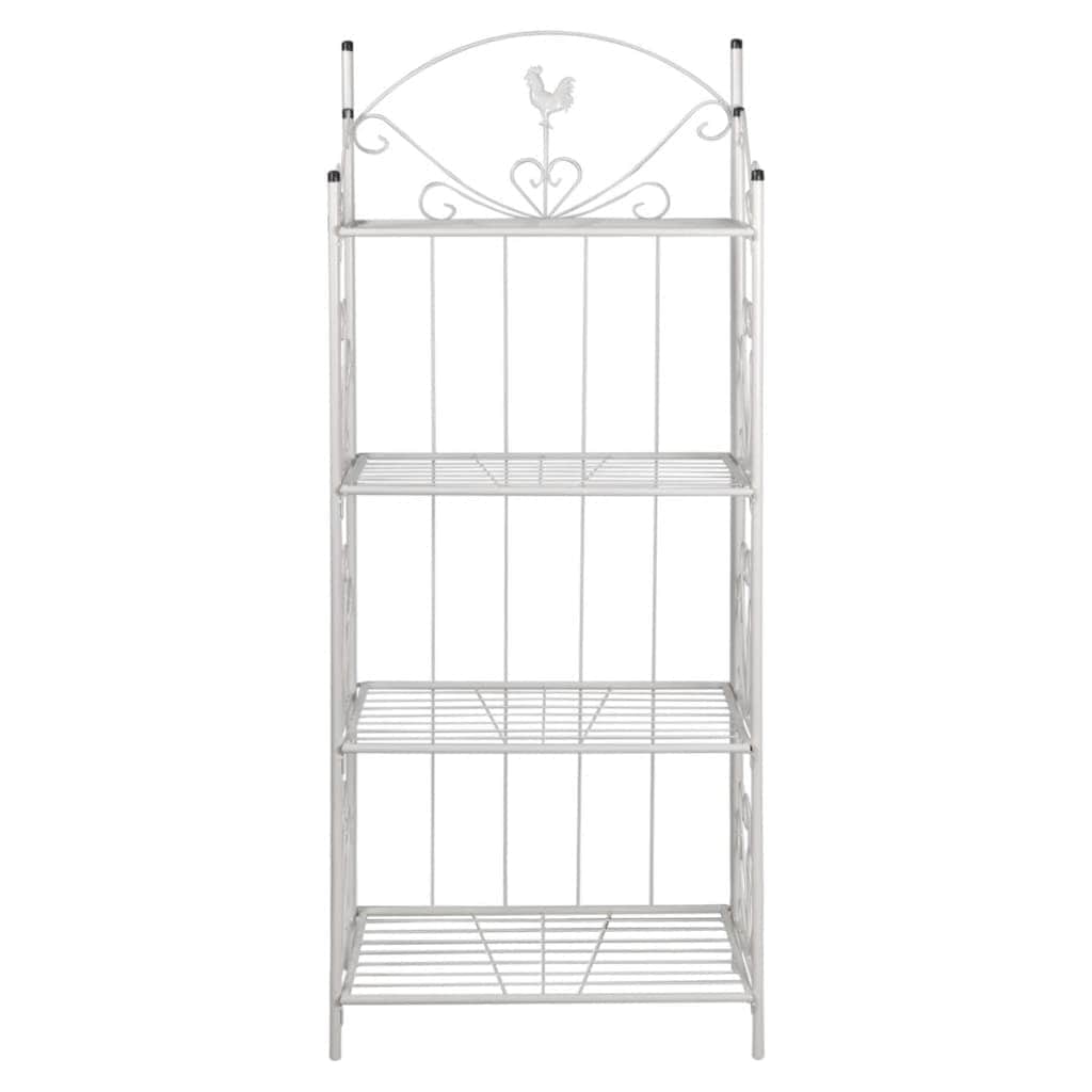 Plant Rack Square White - Simple deals
