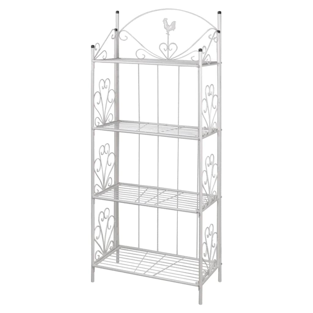 Plant Rack Square White - Simple deals